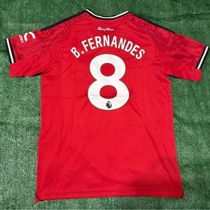 Bruno Fernándes #8 Manchester United Home Jersey 25/26